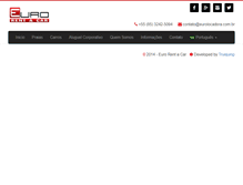 Tablet Screenshot of eurolocadora.com.br